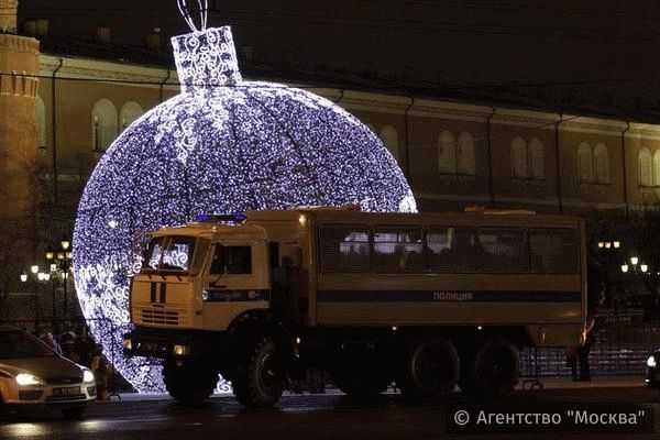 Police Riot Putin System