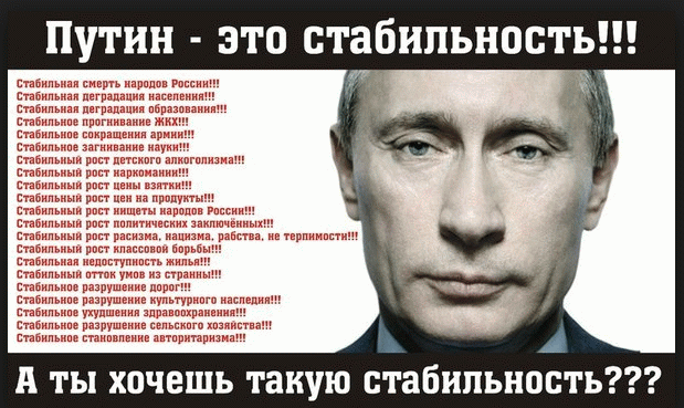 Putler Degradation Russia 2015