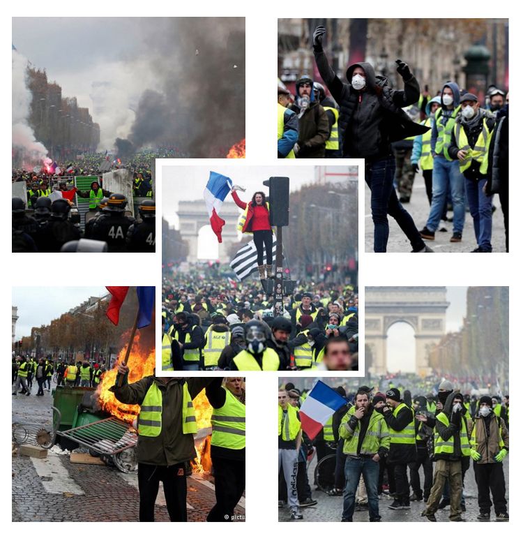 Paris Protest Live 2018