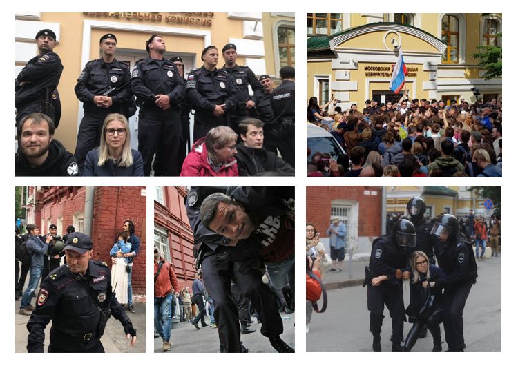 Putin Elections Russia 2019 Protest Terror